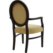 karosszek ivelt formakkal elegans hattamla karpitozott modern kerek karpitozott rugozott valaszthato hevederezett bukkfa kemenyfa etterem nappali.jpg